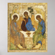 Anges à la trinité de Mamre Posters