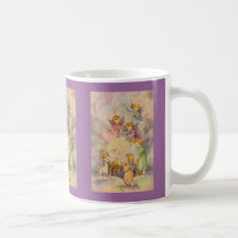 Anges avec le bébé Jésus Tasse À Café