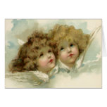 Anges d'ange cartes de vœux