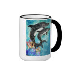 Anges de dauphin tasse
