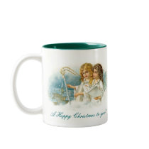 Anges de Noël de chant
