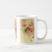 anges vintages tasse à café