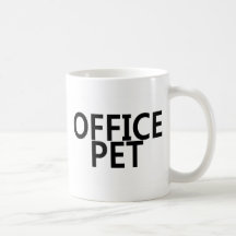 Animal familier de bureau tasse