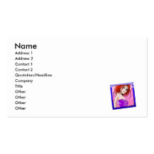 Anime girl.png de Sanaye Cartes De Visite Personnelles
