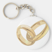 Anneaux de mariage porte-clé