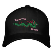 Année du dragon casquette brodée