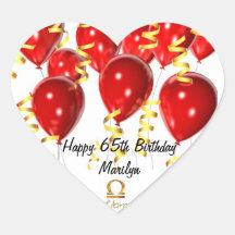 Anniversaire Autocollant