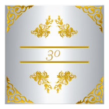 Anniversaire d'anniversaire d'argent d'or d'invita