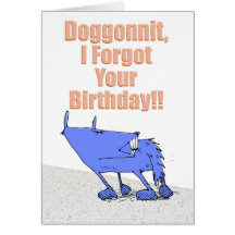 Anniversaire de Doggonnit Cartes De Vœux