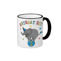 Anniversaire d'éléphant de cirque 3ème tasse à café