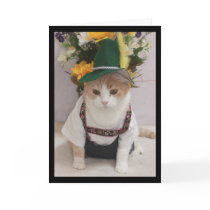 Anniversaire drôle d'Allemand de chat