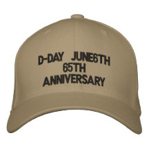 Anniversaire du le jour J June6th65th Casquettes Brodées