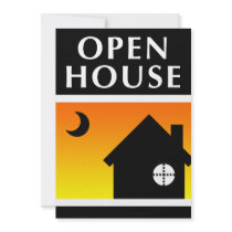 annonce de maison ouverte : maison de bruit invitations personnalisables
