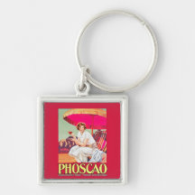 Annonce de Phoscao avec le joueur de tennis Porte-clefs