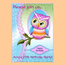 Annonces mignonnes d'invitations d'anniversaire de invitations
