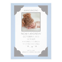 Annonces pour toujours encadrées de naissance de p faire-part