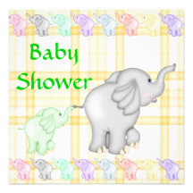 /Announcement van het Baby shower van de jongen of
