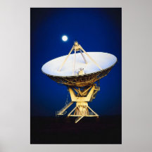Antenne parabolique affiche