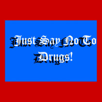 Anti-drogue de signe d'école posters