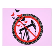 Anti exploitation d'huile invitations personnalisables