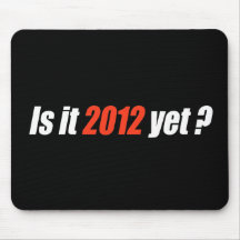 Anti-Obama Bumpersticker - is nog het 2012 Muis Mat