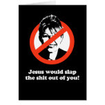 Anti-Palin -   Jésus giflerait la merde hors du yo Carte