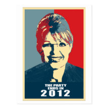 Anti-Palin -   la partie finit en 2012 Carte Postale