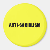 Anti-Socialisme Magnets Pour Réfrigérateur