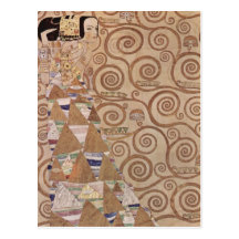 Anticipation de ~ de Klimt Cartes Postales