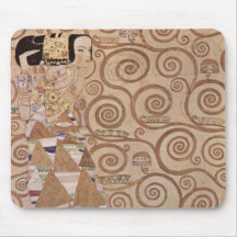 Anticipation de ~ de Klimt Tapis De Souris