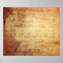 Antiek Muziek Poster