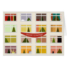 Appartements 2. de Chrismas Carte