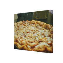 "Appeltaart " Stretched Canvas Print