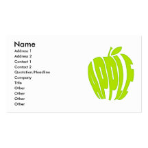 APPLE CARTES DE VISITE PROFESSIONNELLES
