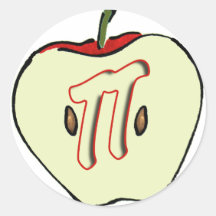 Apple pi (PASTEI) 3.14 Sticker