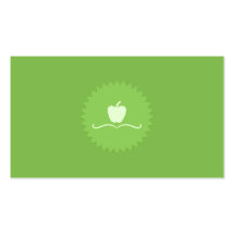 Apple portent des fruits carte de visite