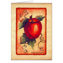 Apple rouge carte