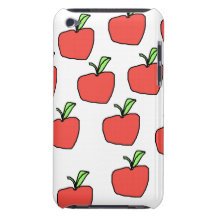 Apple rouge modèlent coque iPod touch 