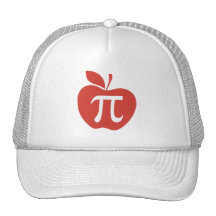 Apple rouge pi casquettes