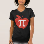 Apple rouge pi t-shirts