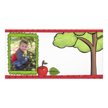 Apple sélectionnant le carte photo photocarte personnalisée
