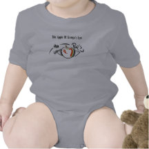 Apple van het Oog van Granpa - 12month Tshirt