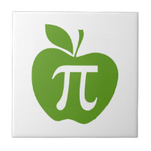 Apple vert pi carreaux en céramique