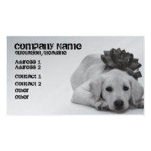 Approvisionnement d'animal familier/Groomer/etc. Cartes De Visite Personnelles