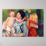 Après Bath par Cassatt Mary (la meilleure qualité) Posters