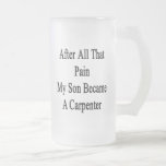 Après tout cette douleur mon fils est allée bien à tasse à café