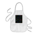 April Text Design I Kids Apron tabliers