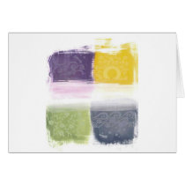 aquarelle abstraite cartes