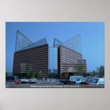 Aquarium de Chattanooga, St actuel du Tennessee, E Poster