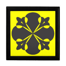 arabesque elementenzwarte cadeau dozen
